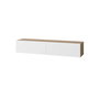 Hanah Home Francy 135 Soporte de TV Roble zafiro y blanco